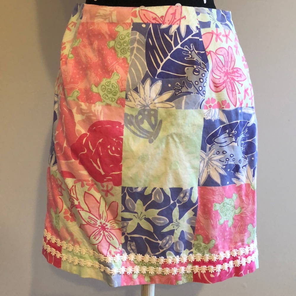 Lilly Pulitzer print skirt - Picture 1 of 3